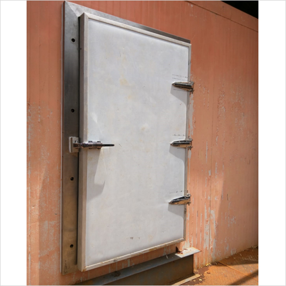 Puf Insulated Cold Room Hinged Door