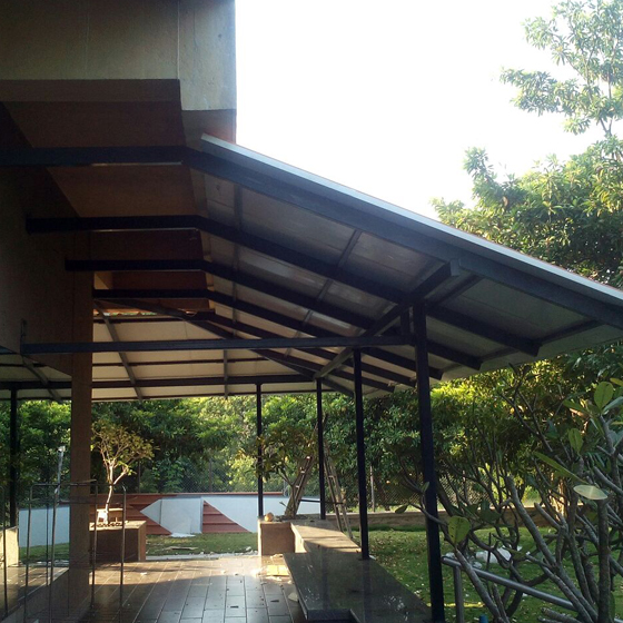 Roofing Panel Used For Veranda Shed